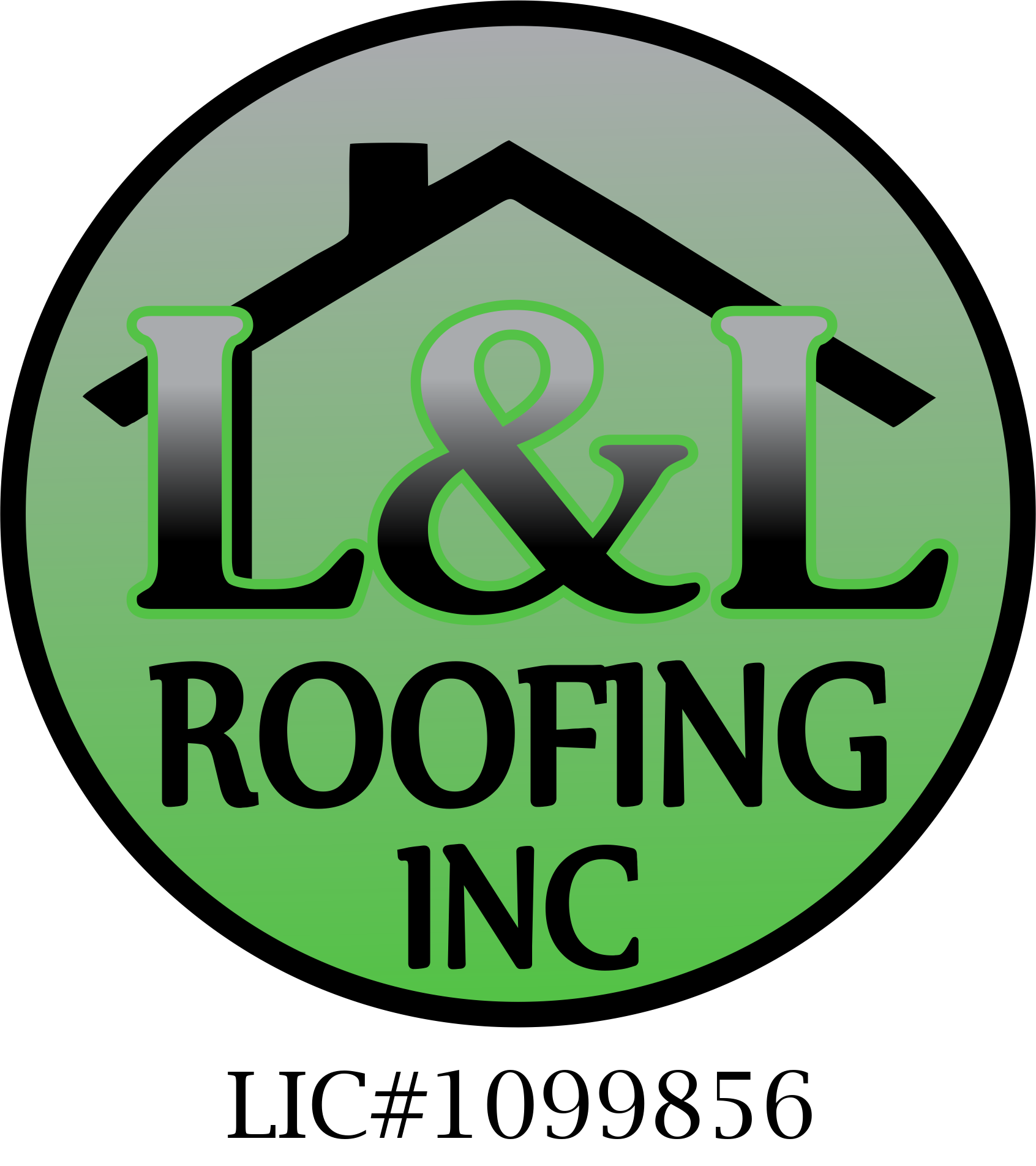 L and L Roofing team on a residential job site in Davis California